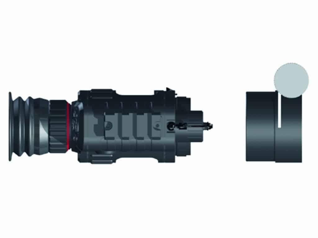 Nachtsichtgerät Firefly redner with universal adapter